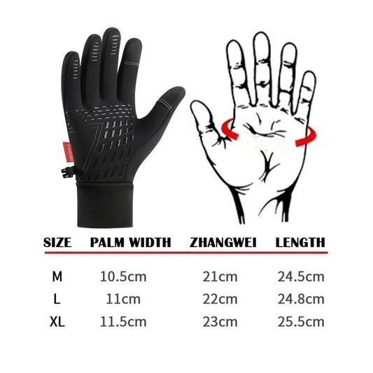 Winter Thermal Gloves Waterproof Windproof Touch Screen Warm Men & Women