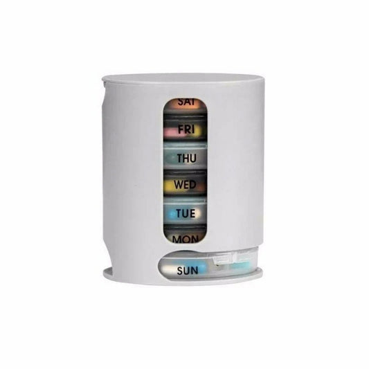 Extra Large 7 Day Weekly Pill Organizer Medication Box Daily Dose Reminder