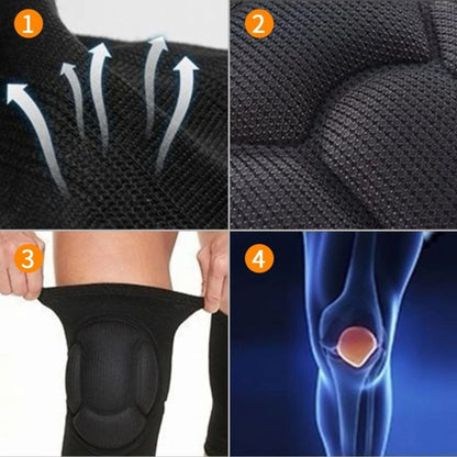 Professional Construction Knee Pads for Workers Breathable Nylon Comfort