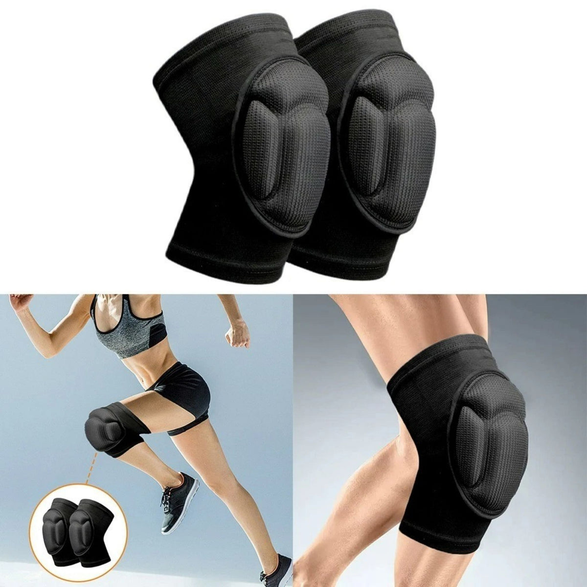 Professional Construction Knee Pads for Workers Breathable Nylon Comfort