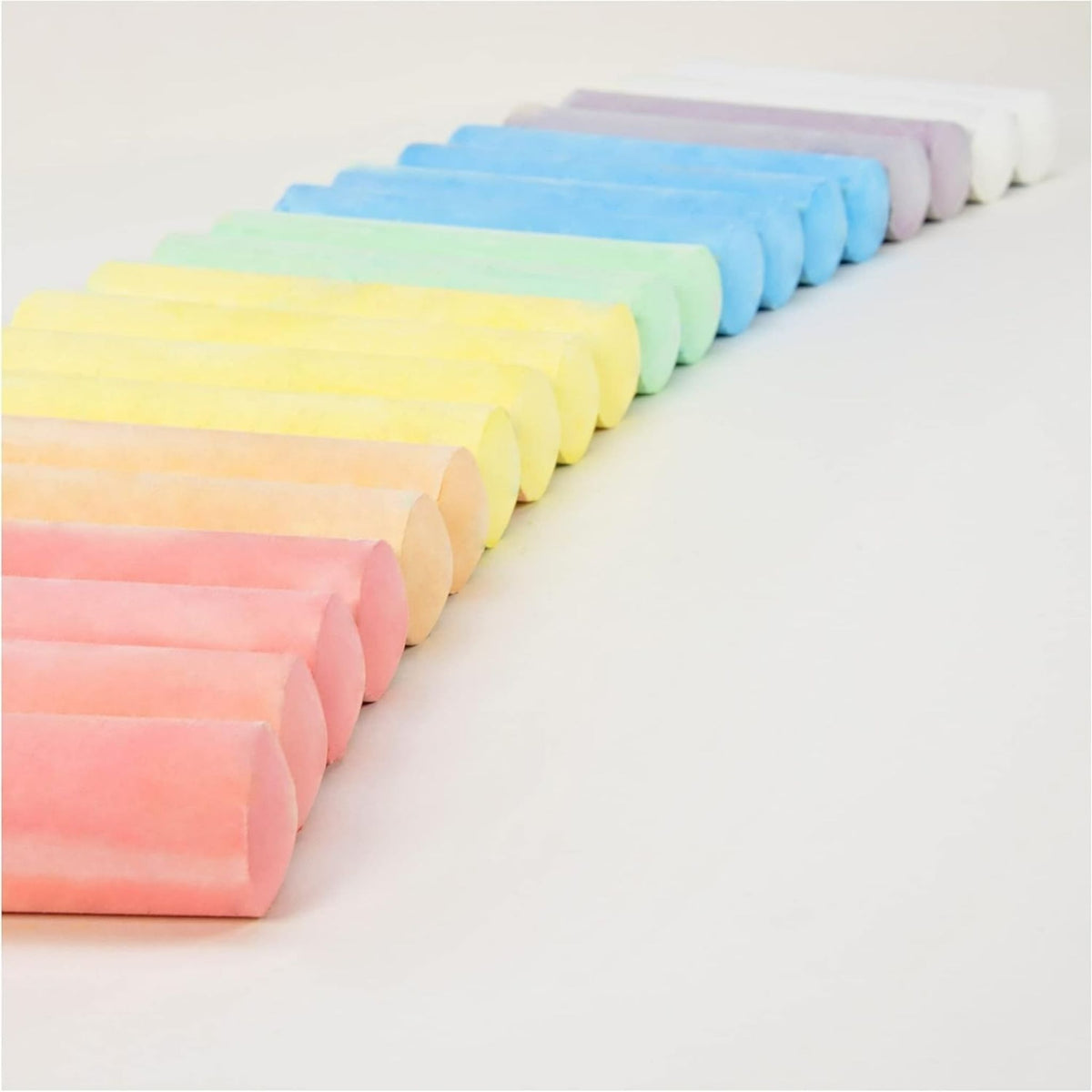 Giant Chunky Pavement Chalks for Kids Extra Large Washable Drawing Set