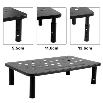 Riser Stand Riser Metal Adjustable Mesh Platform for Computer or Laptop