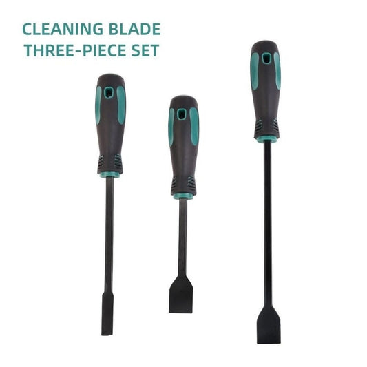 3 Piece Cleaning Blade Chisel Set – Soft Grip Handles, 3 Sizes Set