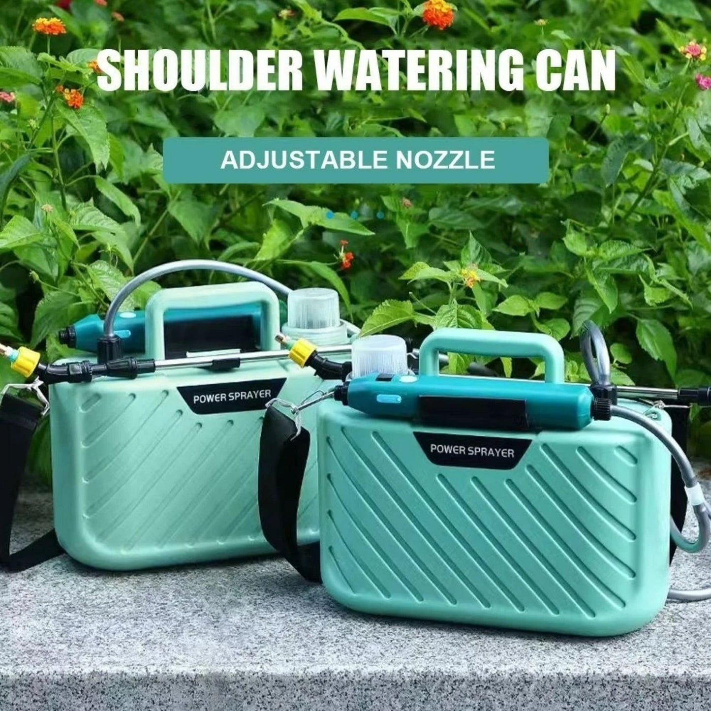 Cordless Electric Backpack Pressure Sprayer 5L Garden Battery Operated