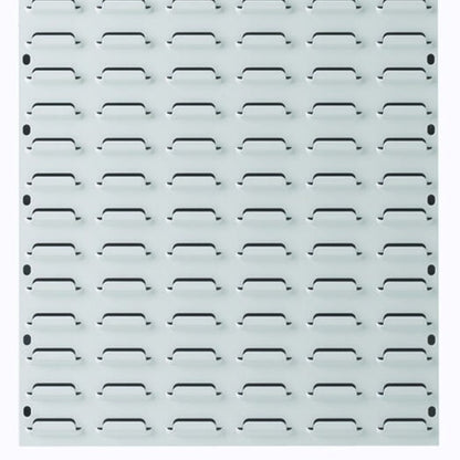 24 Bins Wall Mounted Storage Bin Kit Steel Panel Garage Workshop Organiser