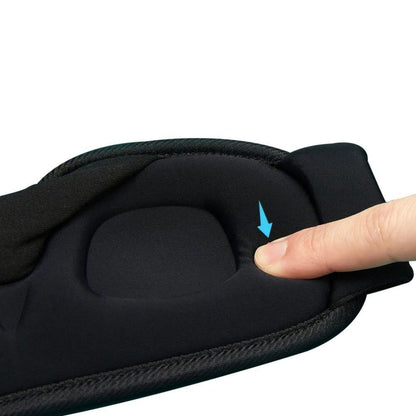 Sleep Eye Mask 3D Contoured Light Blocker Soft Padded Breathable Night