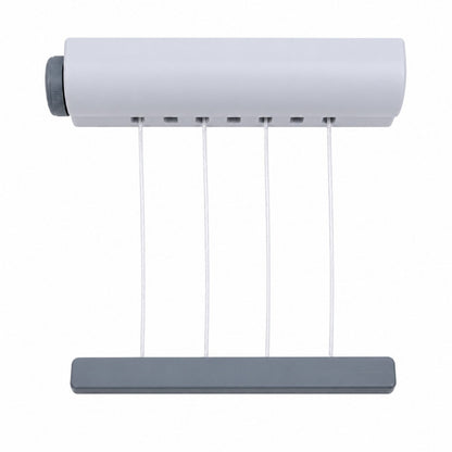 14M Retractable Clothesline Wall Mounted 4-Line Drying Rack Indoor Outdoor