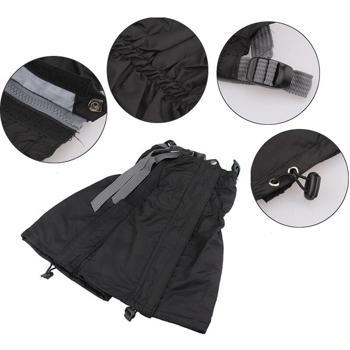 Waterproof Walking Gaiters 3000mm Hiking Ankle Leg Cover Trekking Climbing