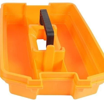 Heavy Duty Rolling Tool Chest Wheeled Mobile Box 2 Tote Trays Sawhorse