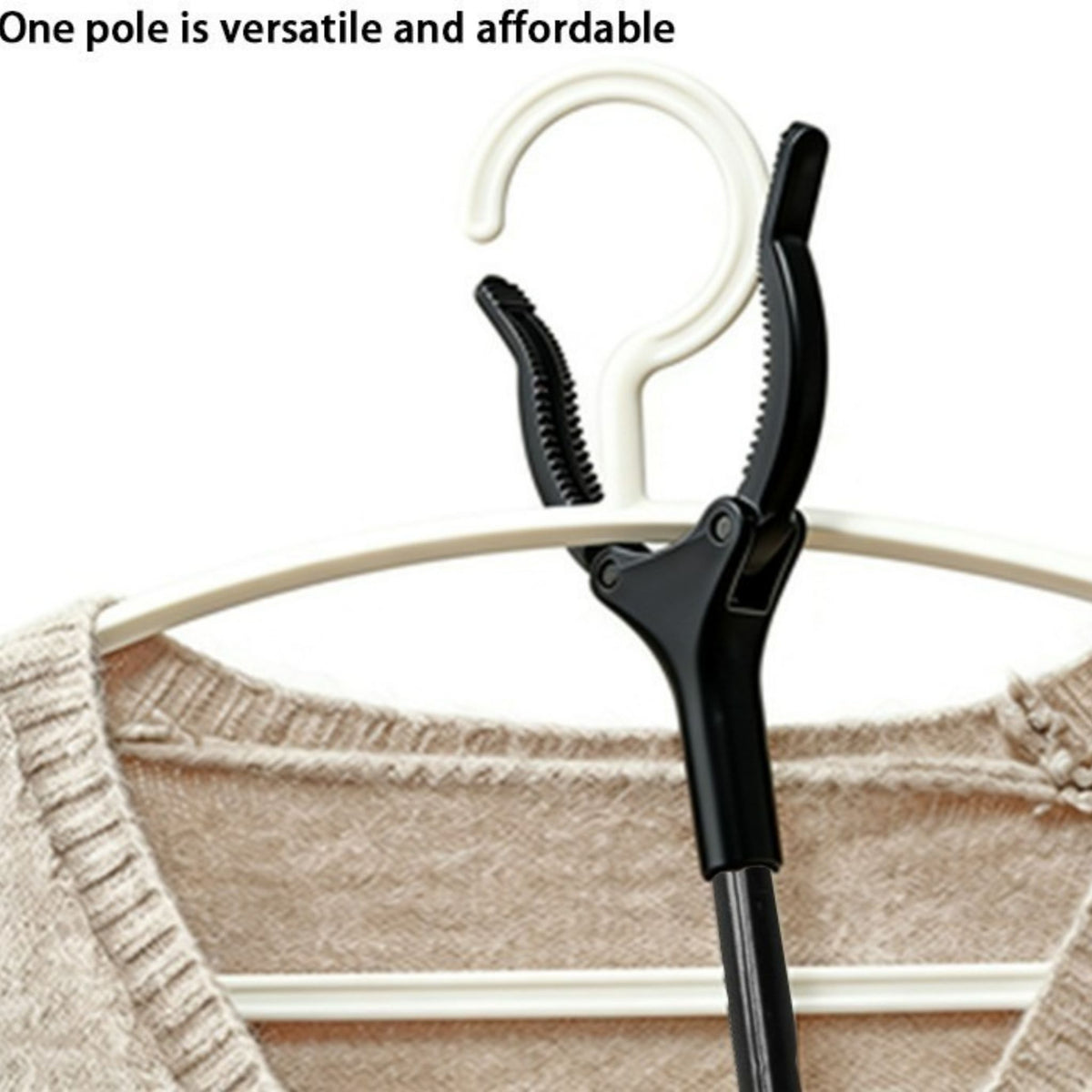 32" Lightweight Reacher Grabber Tool Litter Picker Mobility Aid Stick