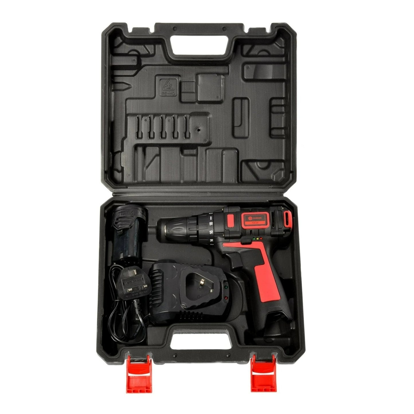 108pc Cordless Drill & Socket Set – 18V Li-Ion, Ratchet Wrench & Mechanics Tool Kit