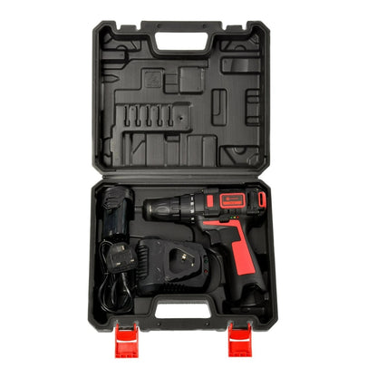 108pc Cordless Drill & Socket Set – 18V Li-Ion, Ratchet Wrench & Mechanics Tool Kit