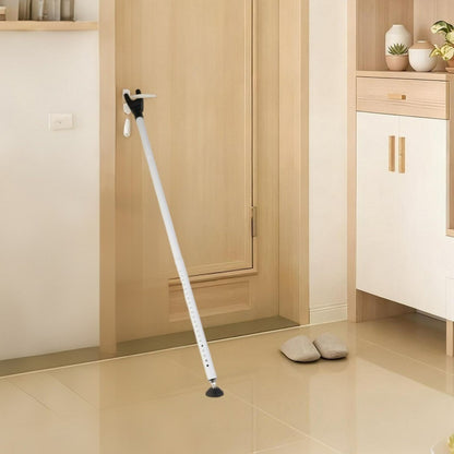 Adjustable Door Security Bar Heavy Duty Jammer Brace 106–136cm 400lbs