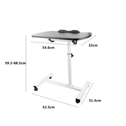 Adjustable Overbed Table – Hospital Style with Wheels 3 Colours to Choose from
