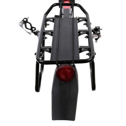 Aluminium Bike Rear Pannier Rack Adjustable Luggage Carrier Mud Guard