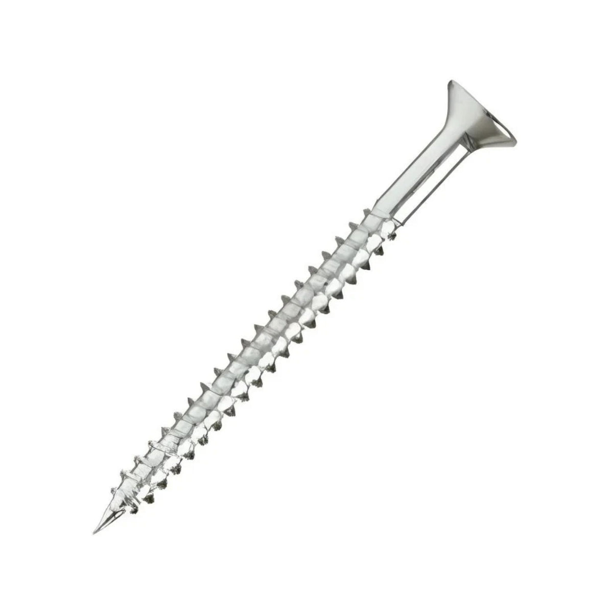 Zinc Wood Screws Pozi Countersunk Twin Thread Hardened Steel | Box of 200