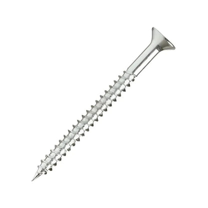 Zinc Wood Screws Pozi Countersunk Twin Thread Hardened Steel | Box of 200