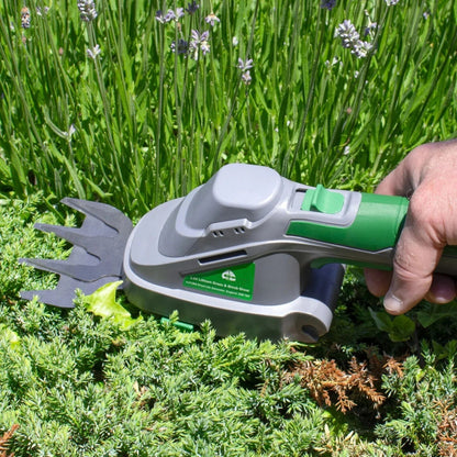 Cordless 3.6V 2-in-1 Grass Shears & Hedge Trimmer Cutter 60 Min Runtime