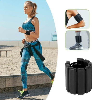 Adjustable Wrist & Ankle Weights for Aerobics Pilates Fitness Training