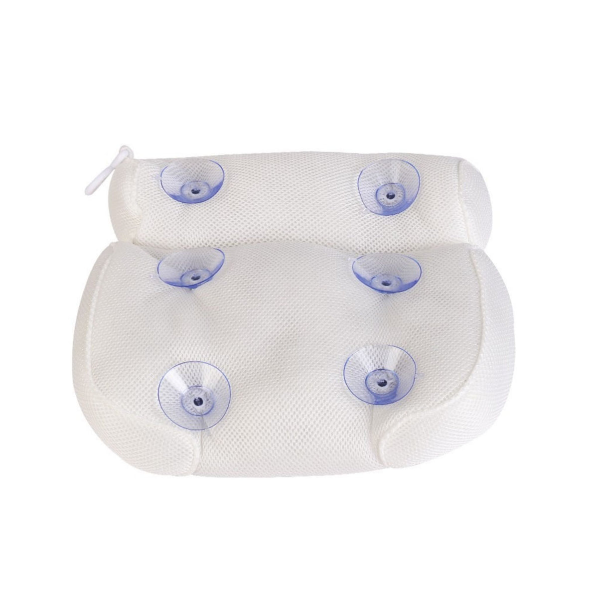 Bath Pillow Non Slip Bathtub Headrest Cushion 6 Suction Cups Neck Support Spa