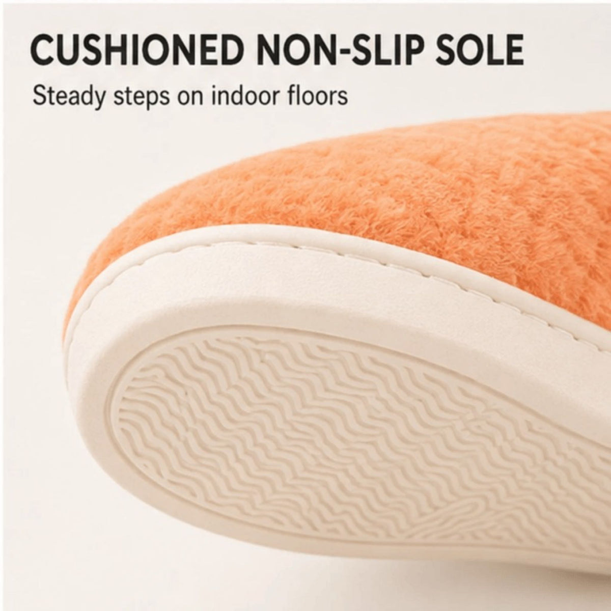 Women's Fluffy Slippers Warm Cosy Soft Indoor Slip-On House Shoes UK 3–7