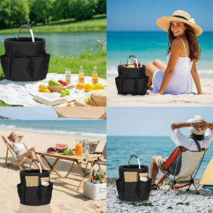 Multifunctional Collapsible Storage Caddy Bag with Handle Garden & Home
