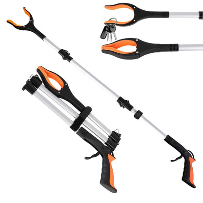 Reacher Grabber Tool Extra Long Foldable Magnetic Lightweight for Elderly