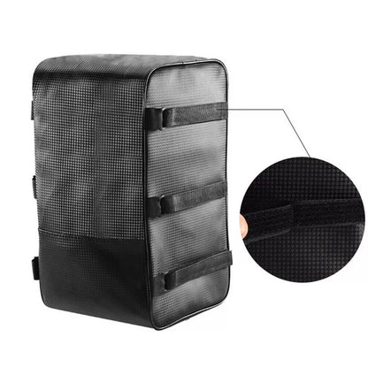 Cycling Reflective Rack Pack with Rain Cover – Lightweight & Durable Design