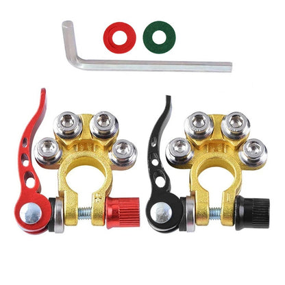 Battery Terminals Quick Release Connectors Clamps for Caravan Car Van 2 Pcs 12V