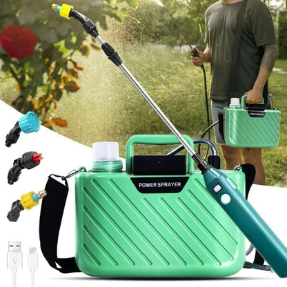 Cordless Electric Backpack Pressure Sprayer 5L Garden Battery Operated