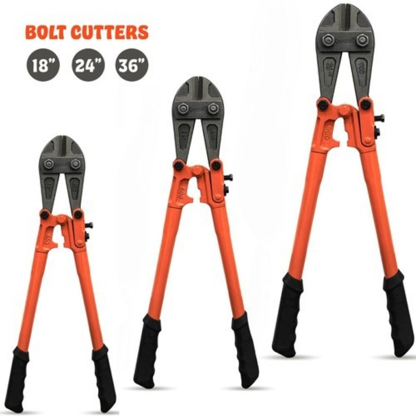 Heavy Duty Bolt Cutters 18/24/36 Inch Carbon Steel Cable Rebar Cropper
