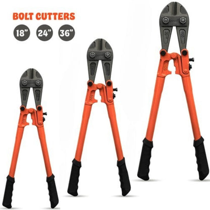 Heavy Duty Bolt Cutters 18/24/36 Inch Carbon Steel Cable Rebar Cropper