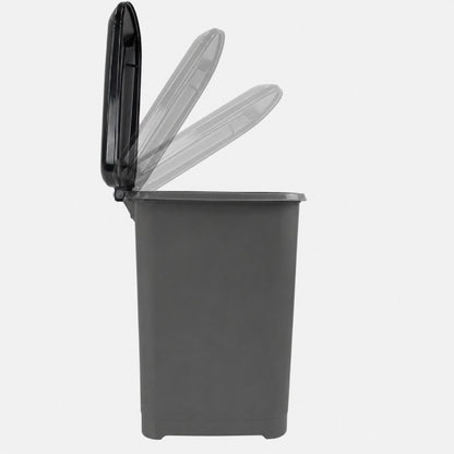 Slim Pedal Bin 40L 20L Kitchen Bathroom Office Waste Rubbish Bin with Lid