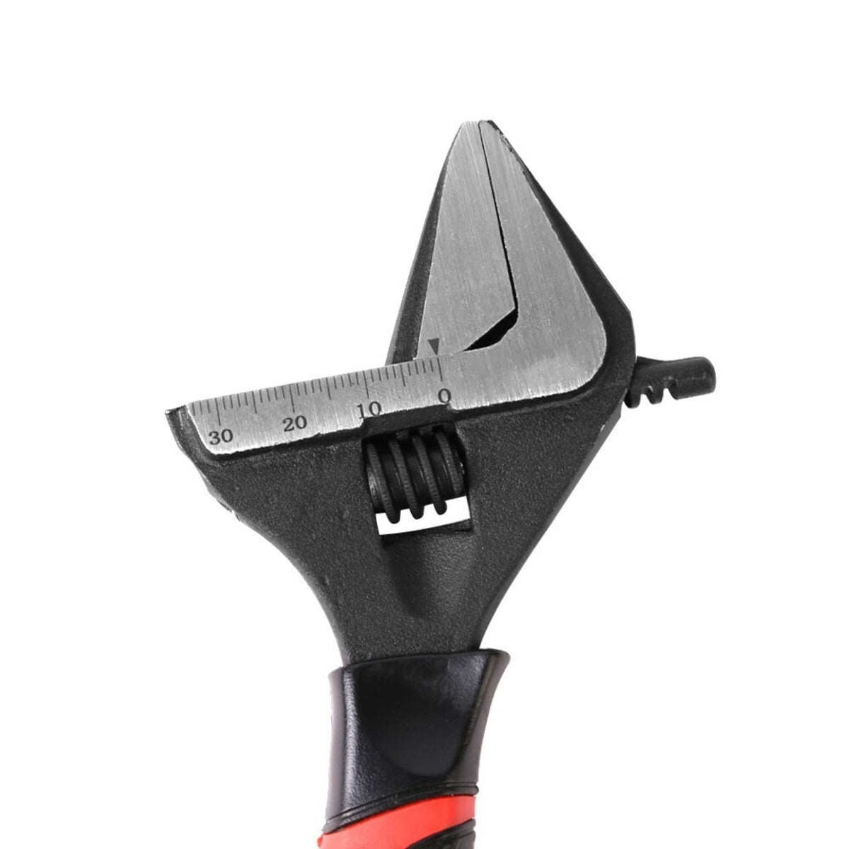 6 Inch Adjustable Wrench Spanner Extra Wide Jaw 0-30mm Black Oxide Steel