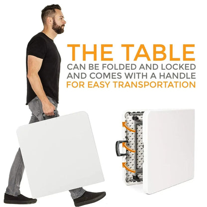 Multi-Purpose Foldable Table for Events, Camping, Home & Car Boot Sales