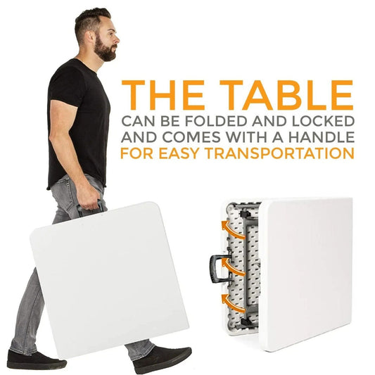 Multi-Purpose Foldable Table for Events, Camping, Home & Car Boot Sales