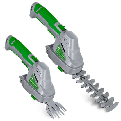 Cordless 3.6V 2-in-1 Grass Shears & Hedge Trimmer Cutter 60 Min Runtime