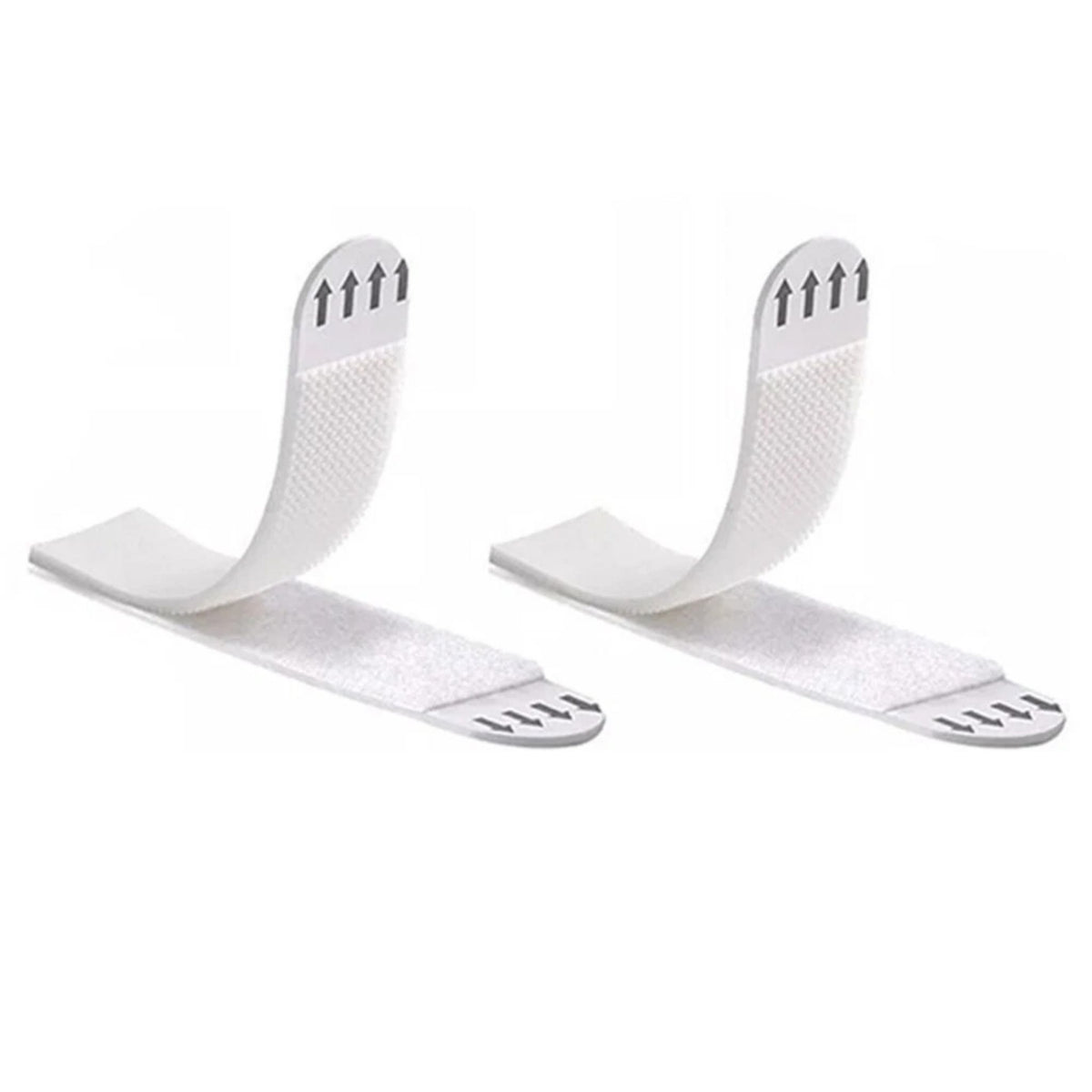 30 Pairs Damage Free Adhesive Hanging Strips Removable Wall Picture Hooks
