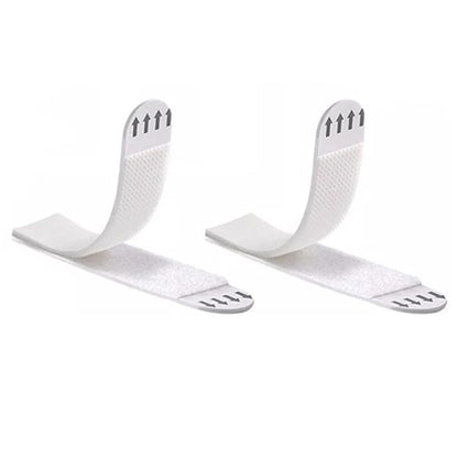 30 Pairs Damage Free Adhesive Hanging Strips Removable Wall Picture Hooks
