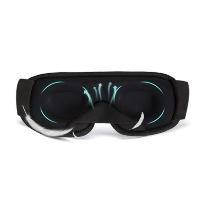 Sleep Eye Mask 3D Contoured Light Blocker Soft Padded Breathable Night