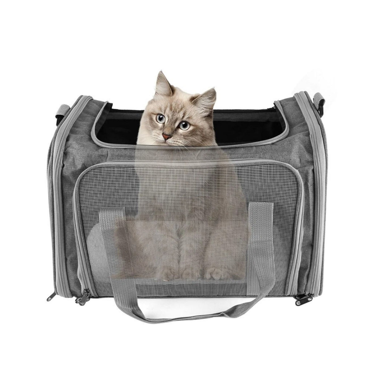 Large Soft Fabric Pet Carrier Bag Foldable Portable Travel Puppy & Cats