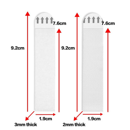 30 Pairs Damage Free Adhesive Hanging Strips Removable Wall Picture Hooks