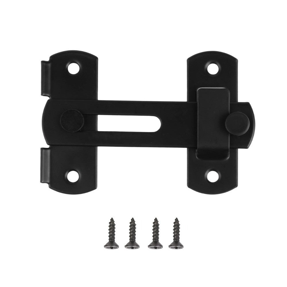 Stainless Steel Sliding Barn Door Lock – 180° Flip Latch & Bolt