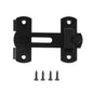 Stainless Steel Sliding Barn Door Lock – 180° Flip Latch & Bolt