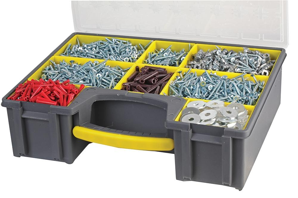 Deep Storage Tool Box 8 Removable Compartment Trays