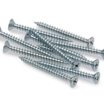Zinc Chipboard Screws Pozi Countersunk Twin Thread | Bulk Trade Pack