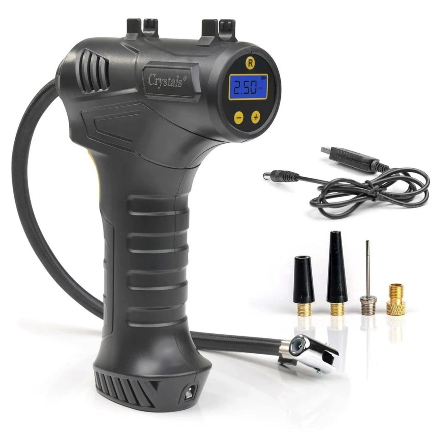 Cordless Tyre Inflator 150PSI Digital Air Compressor Auto Shut-Off Car