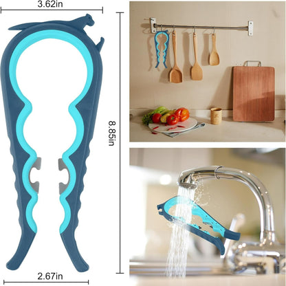 Multi-Function Jar & Bottle Opener – Arthritis & Grip Aid Kitchen Tool