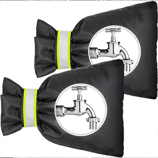Outdoor Tap Covers Frost Protection Drawstring Hook & Loop Hi-Viz Options
