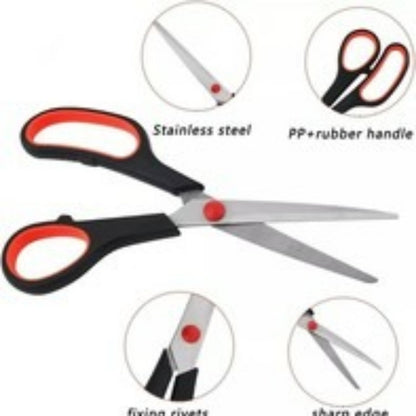 Heavy Duty Kitchen Scissors (Set of 3) – Multi Purpose Sharp Blades UK Stock